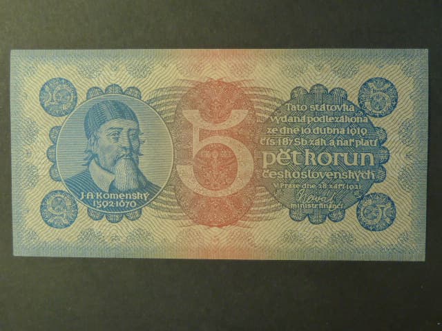 5 Kč 1921 série 3