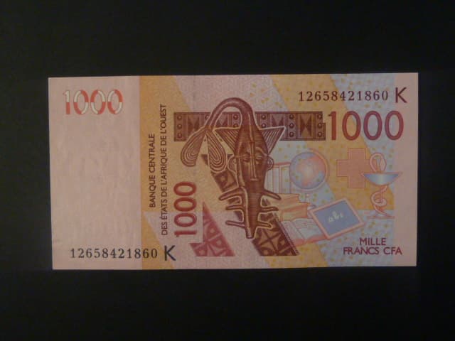ZÁPADNÍ AFRIKA, SENEGAL, 1000 Francs 2003 K, BNB. B121Kl, Pi. 715Kl