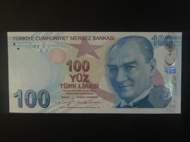 100 Turk Lirasi 2010, BNB. B304a, Pi. 226