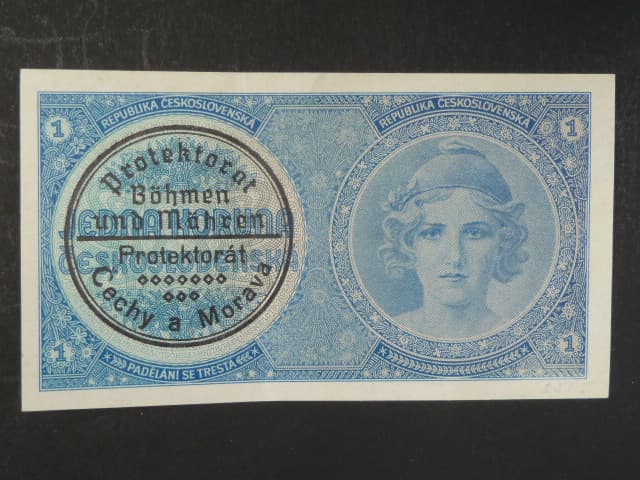 1 K 1938/40 série A 035, strojní přetisk