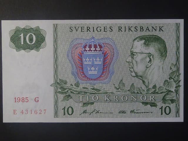 10 Kronor 1985, Pi. 52d