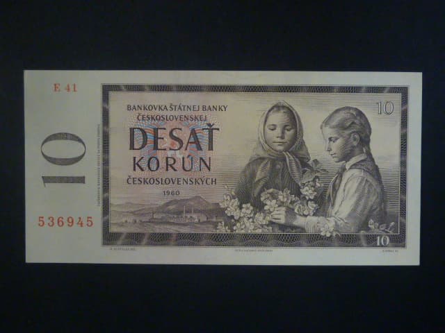 10 Kčs 1960 série E 41
