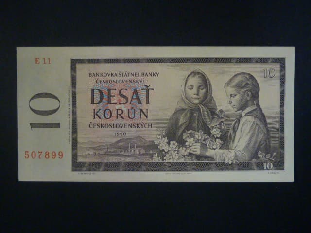 10 Kčs 1960 série E 11
