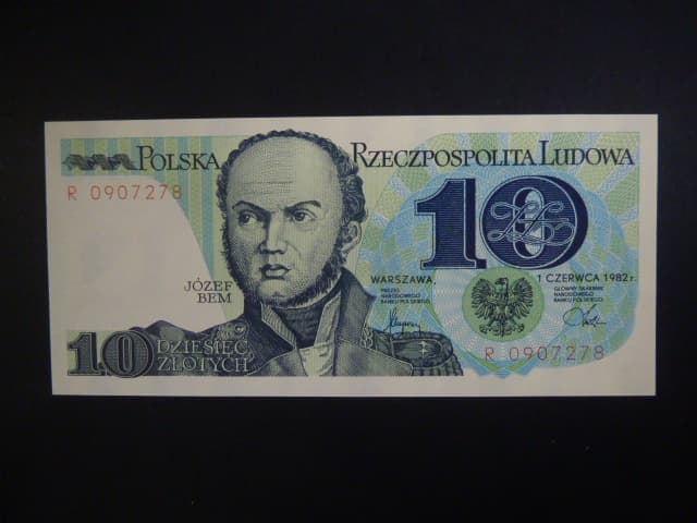 10 zlotych 1982, BNB B832a, Pi. 148
