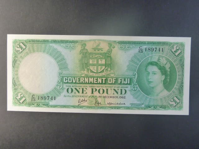 FIDŽI, 1 Pound 1962 série C/13, BNB. 330e, Pi. 53