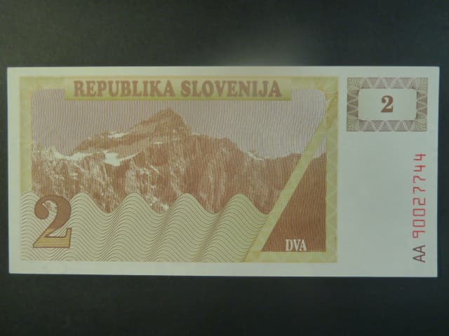 2 Tolarjev 1990, BNB. B202a, Pi. 2