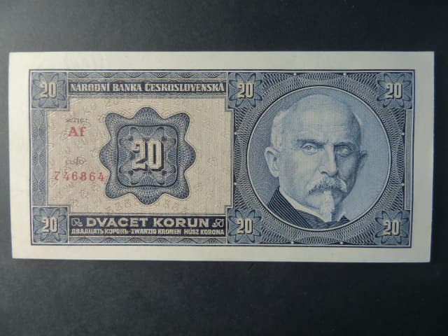 20 Kč 1926 série Af