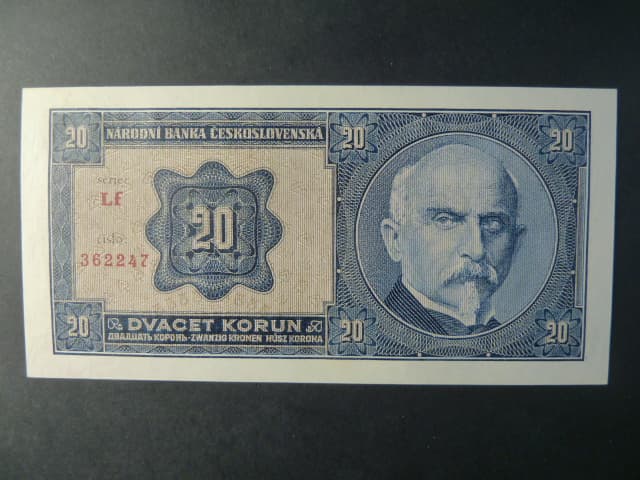 20 Kč 1926 série Lf