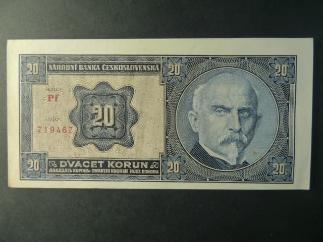 20 Kč 1926 série Pf