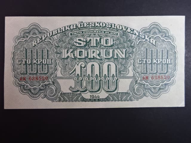 100 K 1944 série AM, číslovač 6b