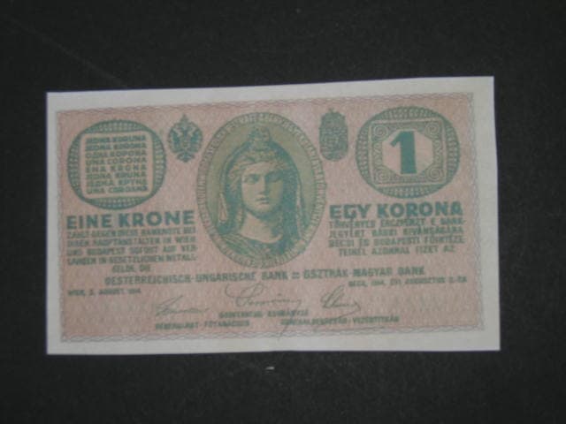 1 K 1914, nevydaná, oboustranná