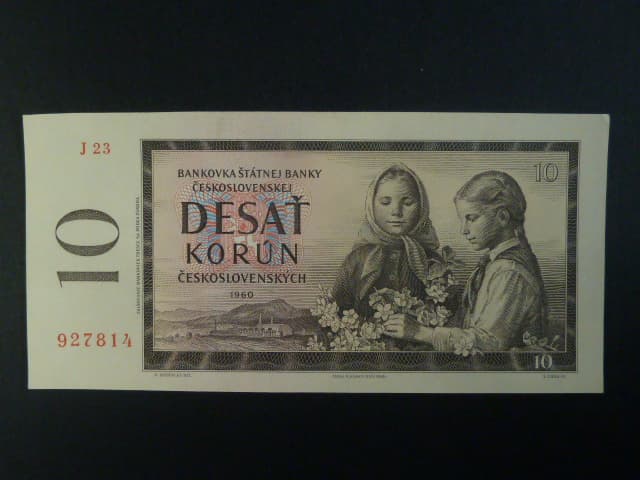 10 Kčs 1960 série J 23