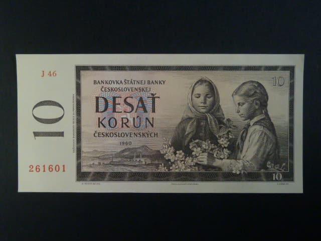 10 Kčs 1960 série J 46