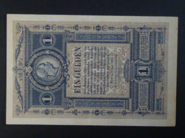 1 Gulden 1882 série Zl 15, Ri. 145