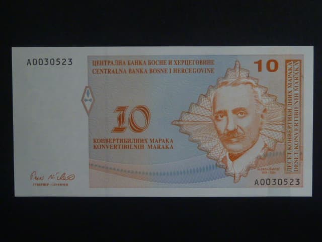 10 Convertible mark 1998 série A, BNB. B208a, Pi. 64