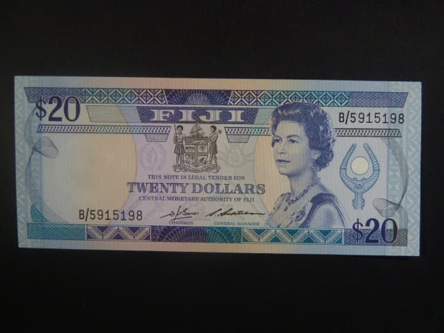FIDŽI, 20 Dollar 1974, BNB. 416a, Pi. 85