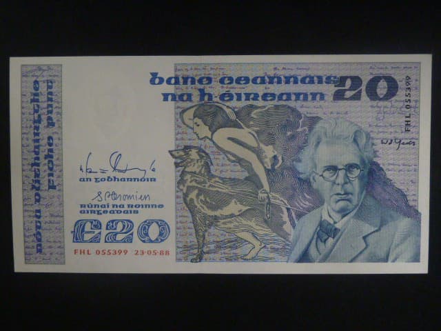 20 Pounds 1988 série FHL, BNB. B218c, Pi. 73