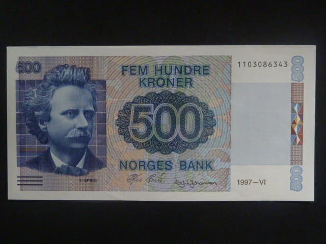 500 Kroner 1997 Pi. 44c
