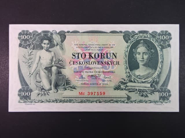 100 Kč 1931 série Mc, III.vydání