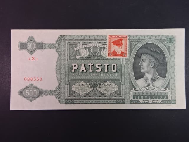500 Ks 1941 kolkovaná série 4Lm