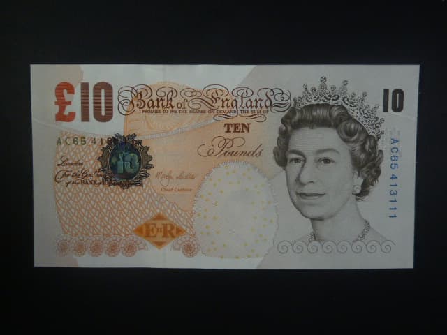 10 Pounds 2004 Bailey, BNB. B199c, Pi. 389