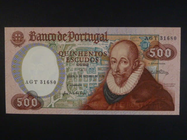 500 Escudos 1970, varianta podpisu 2, Pi. 177a