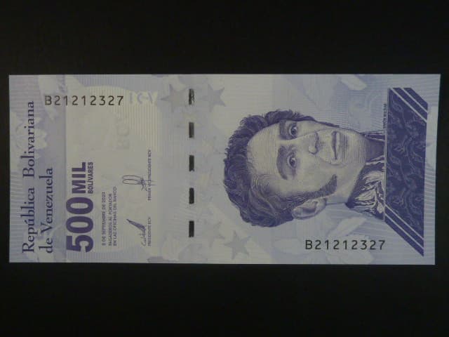 VENEZUELA, 500.000 Bolivares 2020, BNB. B383a