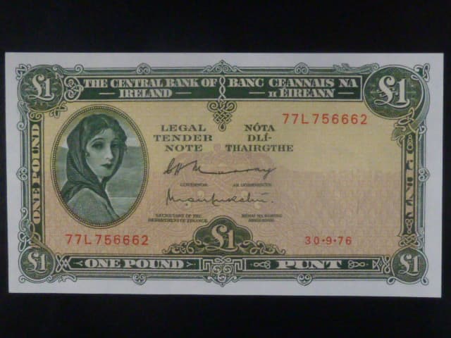 1 Pound 1976, BNB. B209c3, Pi. 64