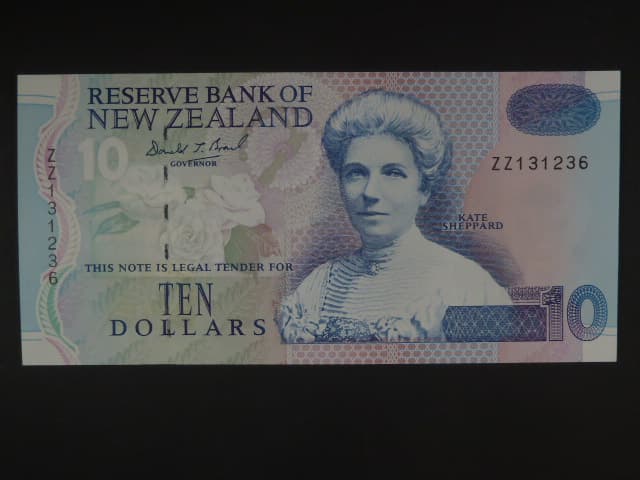 NOVÝ ZÉLAND, 10 Dollars 1994 ZZ replacement, BNB. B129az, Pi. 182