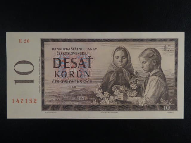 10 Kčs 1960 série E 26