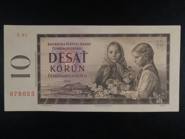 10 Kčs 1960 série X 83
