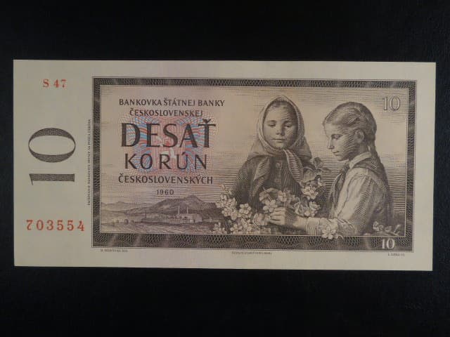 10 Kčs 1960 série S 47