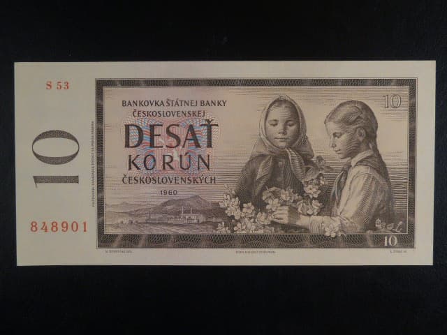 10 Kčs 1960 série S 53