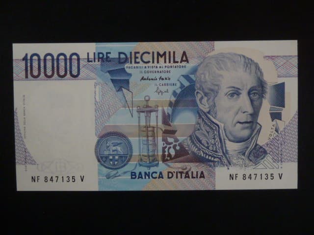 10000 Lire 1984, podpis Fazio/Amici, BNB. B462c, Pi. 112