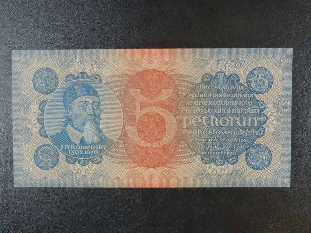 5 Kč 1921 série 1