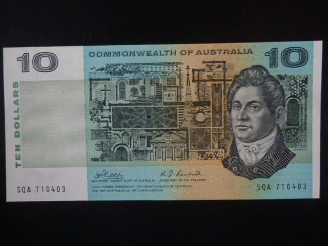 AUSTRÁLIE, 10 Dollars 1968, BNB. B208c, Pi. 40