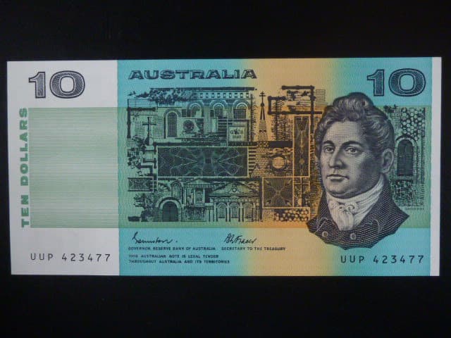 AUSTRÁLIE, 10 Dollars 1985, BNB. B213f, Pi. 45