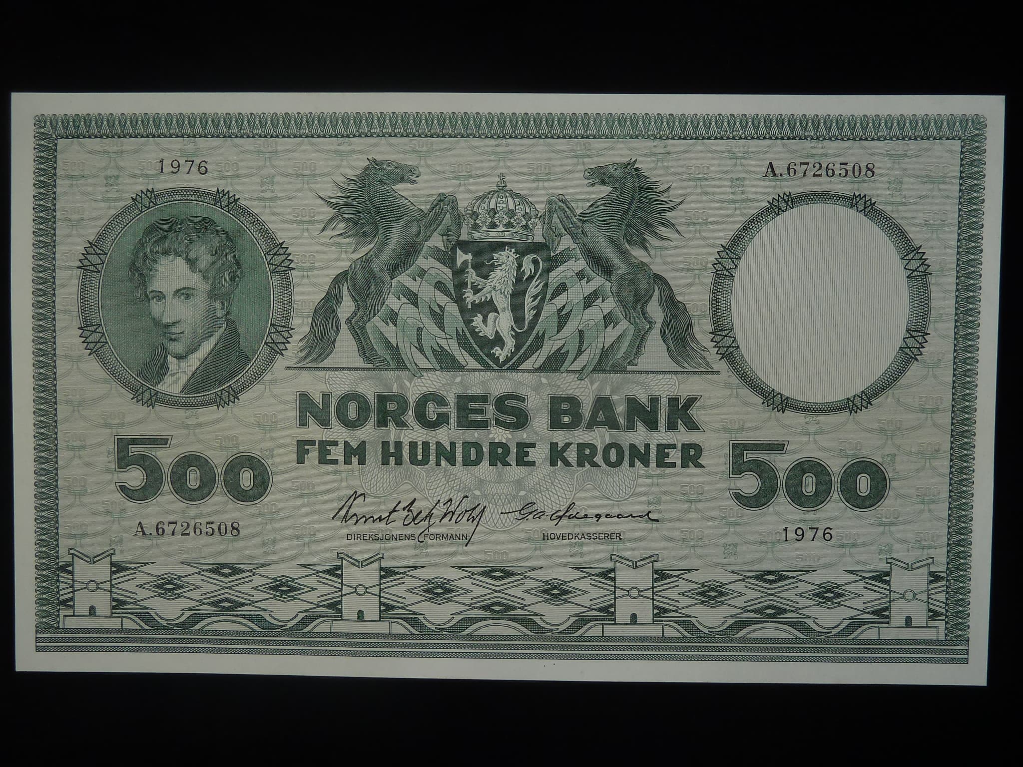 500 Kroner 1976, Pi. 34f