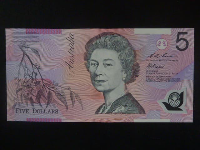 AUSTRÁLIE, 5 Dollars 1995, BNB. B219a, Pi. 51