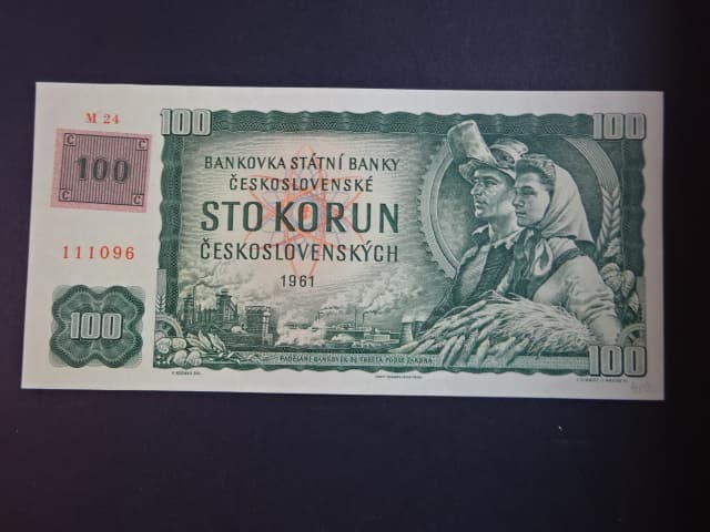 100 Kč 1961/1993 série M 24, kolek