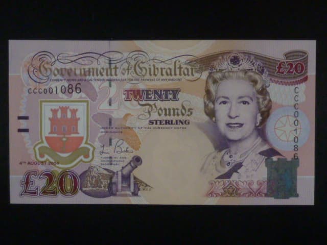 20 Pounds sterling 2004 pamětní - 300. výročí, BNB. B129a, Pi. 31