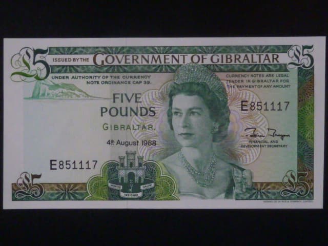 5 Pounds 1988, BNB. B119b, Pi. 21