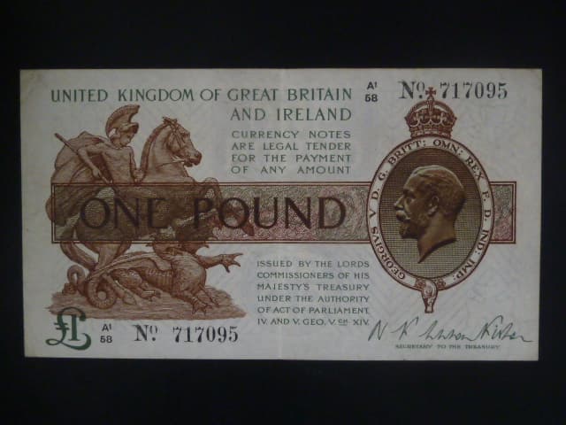 1 Pound 1923, BNB. B511c, Pi. 359