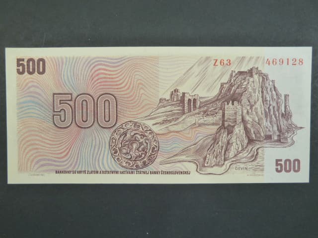 500 Kč 1973/1993 série Z 69, kolek