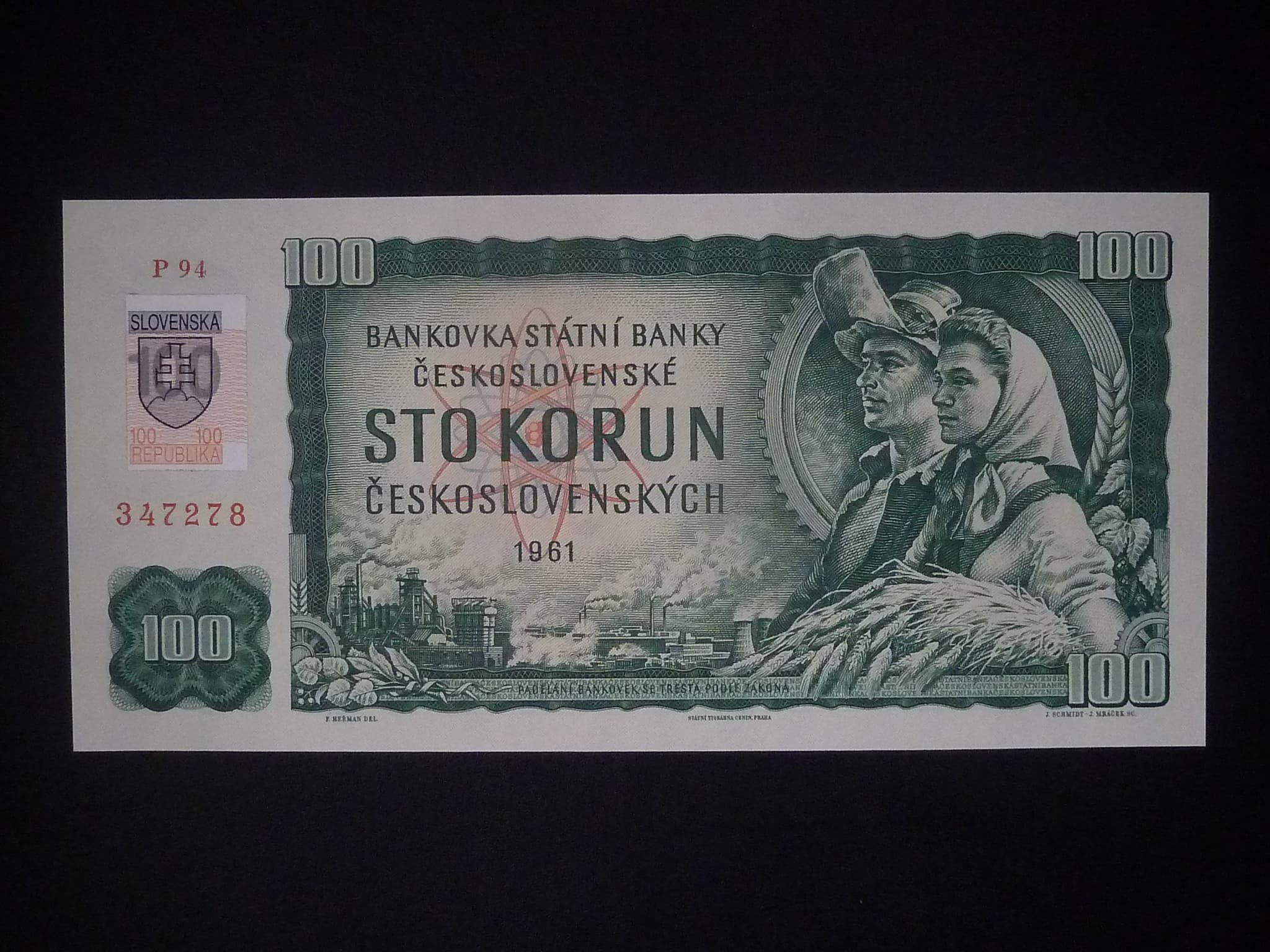 100 Sk 1961/1993 série P 94, kolek