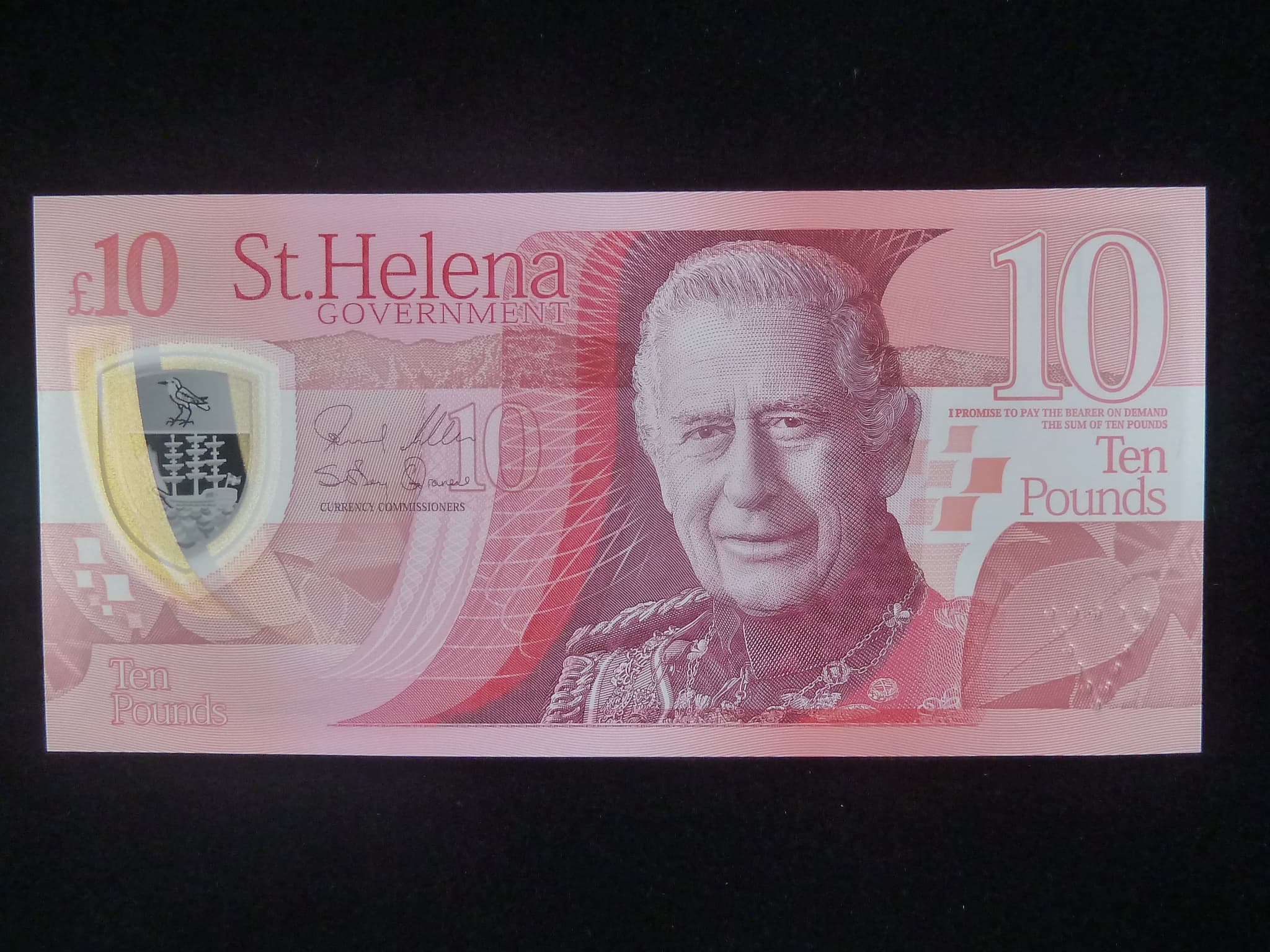 SVATÁ HELENA, 10 Pounds 2026, BNB. B311a