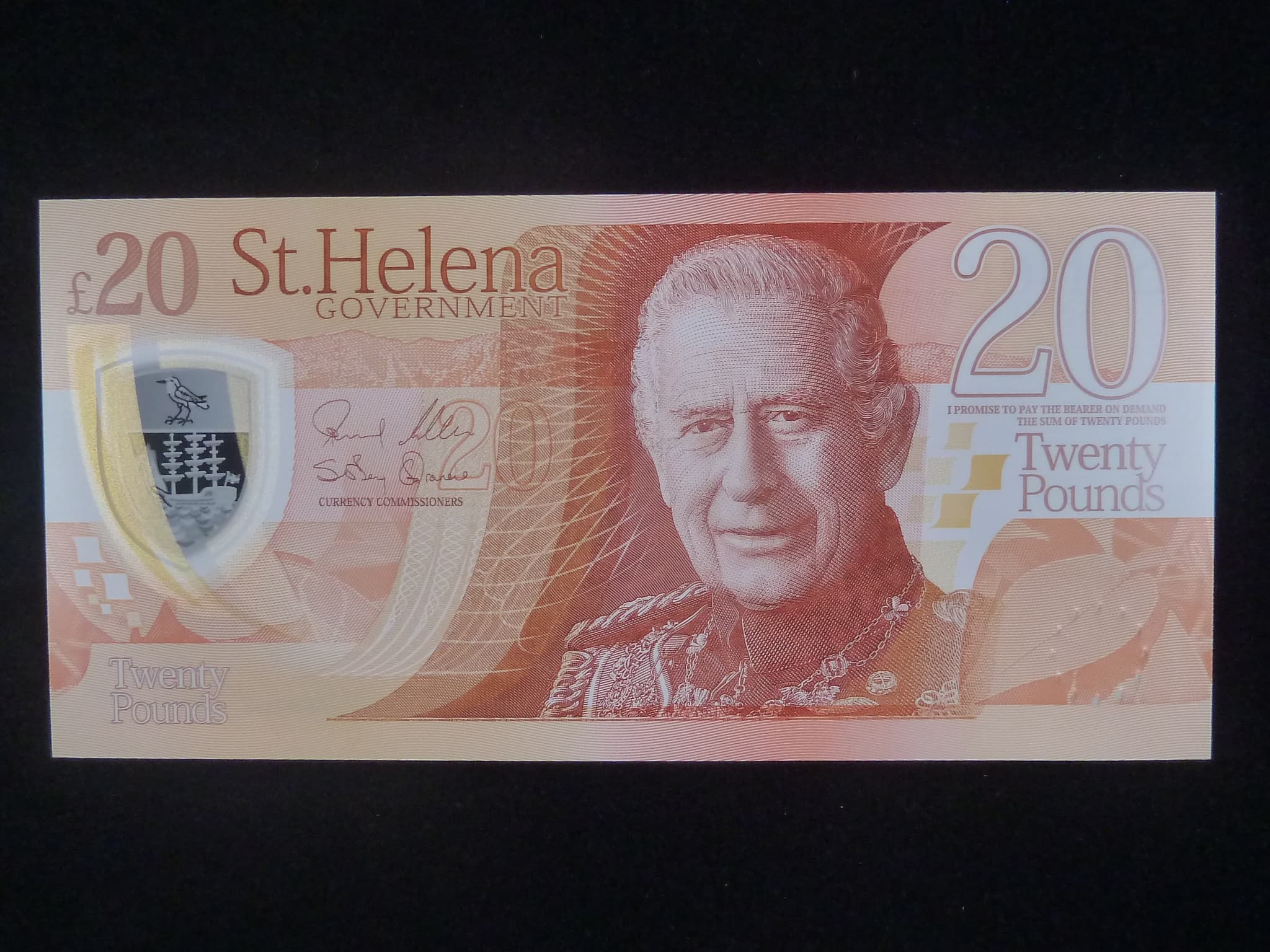 SVATÁ HELENA, 20 Pounds 2026, BNB. B312a