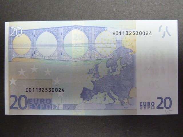 20 Euro, série E - Slovensko