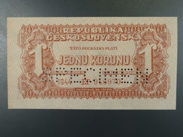 1 K 1944 série EP, perf. SPECIMEN