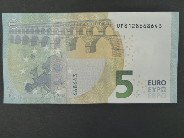 5 Euro 2013 s.UF, Francie, podpis Mario Draghi, U005